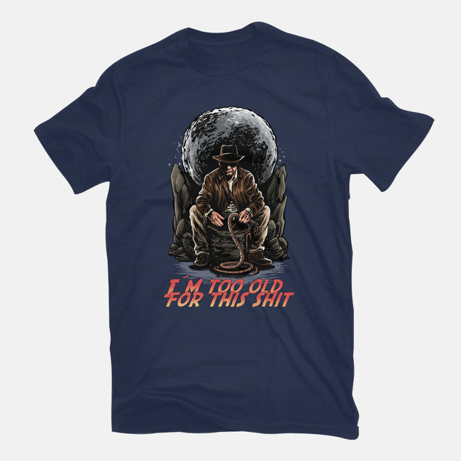 Indy Is Too Old-Womens-Fitted-Tee-zascanauta