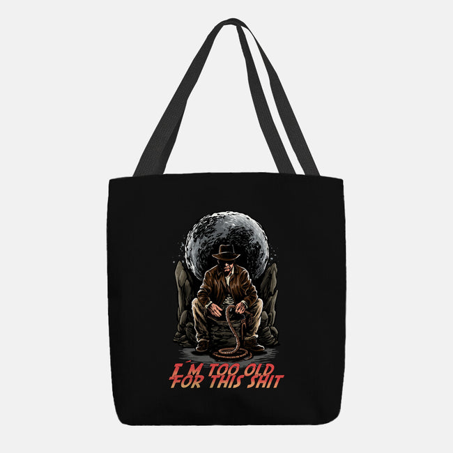 Indy Is Too Old-None-Basic Tote-Bag-zascanauta