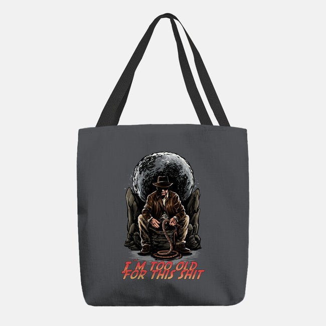 Indy Is Too Old-None-Basic Tote-Bag-zascanauta