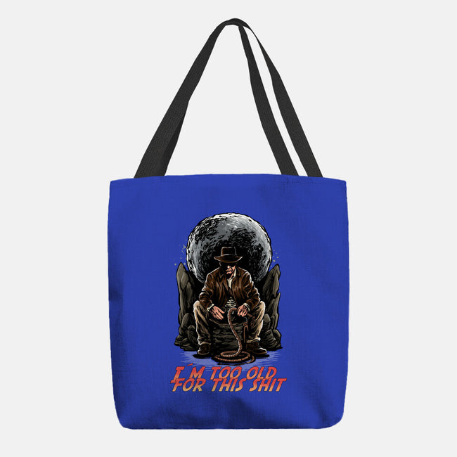 Indy Is Too Old-None-Basic Tote-Bag-zascanauta