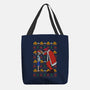 Christmas Hat-None-Basic Tote-Bag-fanfabio
