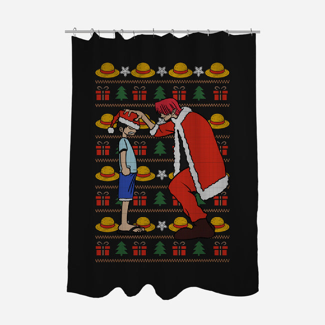 Christmas Hat-None-Polyester-Shower Curtain-fanfabio