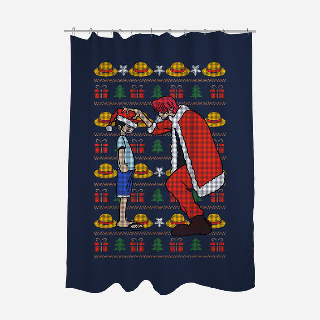 Christmas Hat-None-Polyester-Shower Curtain-fanfabio