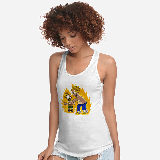 Why You Little Trunks-Womens-Racerback-Tank-joerawks