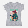 Explore-Womens-V-Neck-Tee-Bruno Mota