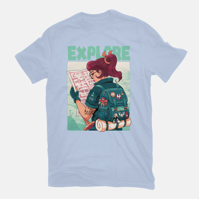 Explore-Womens-Fitted-Tee-Bruno Mota