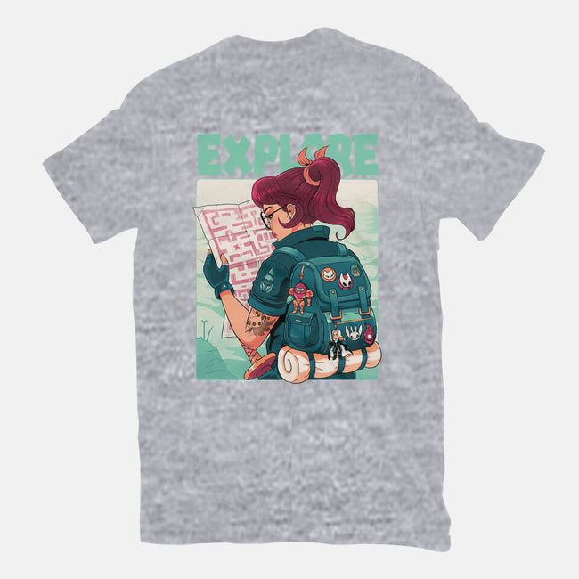 Explore-Womens-Fitted-Tee-Bruno Mota