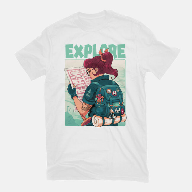 Explore-Womens-Fitted-Tee-Bruno Mota