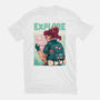 Explore-Womens-Fitted-Tee-Bruno Mota