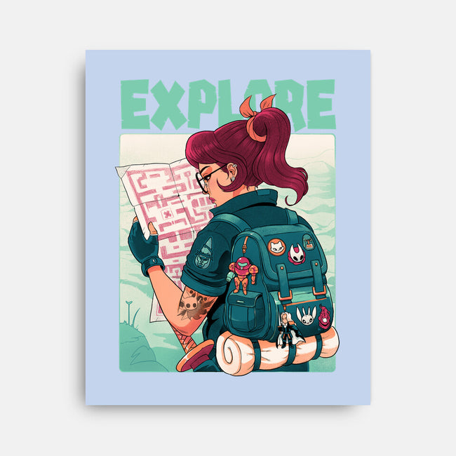 Explore-None-Stretched-Canvas-Bruno Mota