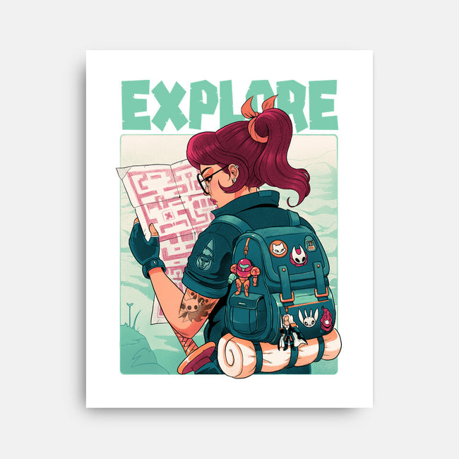 Explore-None-Stretched-Canvas-Bruno Mota