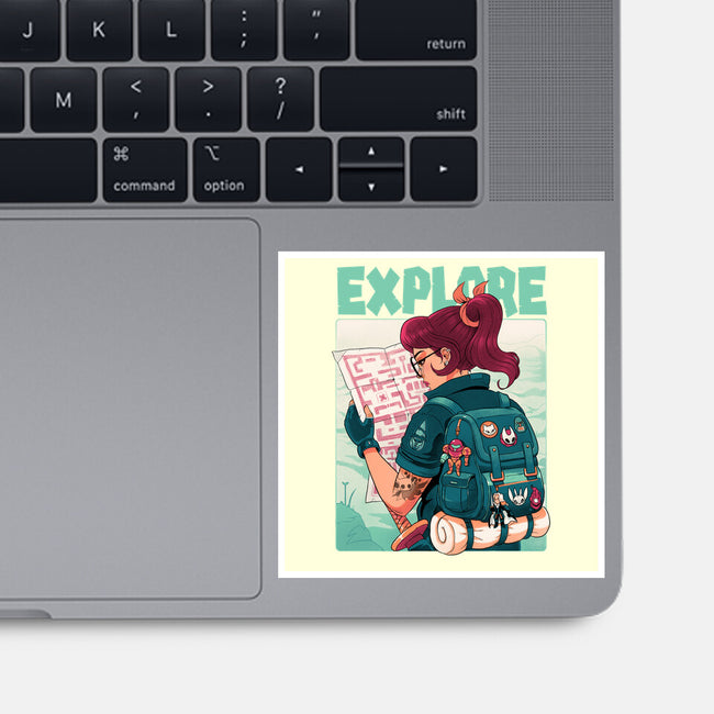 Explore-None-Glossy-Sticker-Bruno Mota