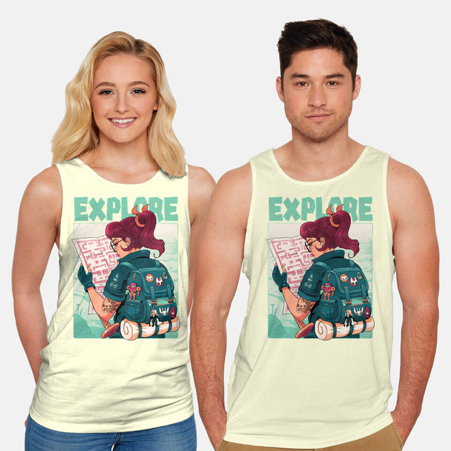 Explore-Unisex-Basic-Tank-Bruno Mota