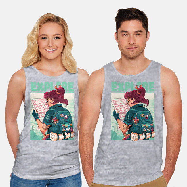 Explore-Unisex-Basic-Tank-Bruno Mota