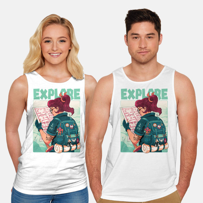 Explore-Unisex-Basic-Tank-Bruno Mota