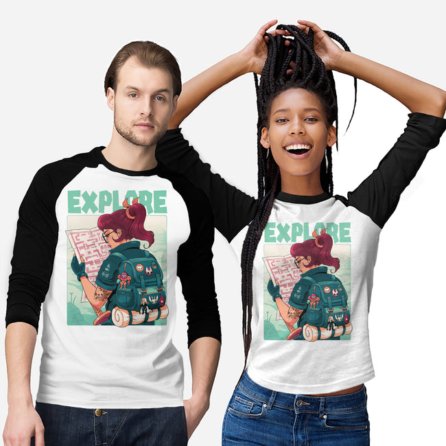 Explore-Unisex-Baseball-Tee-Bruno Mota