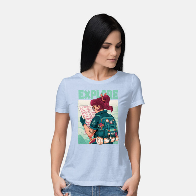 Explore-Womens-Basic-Tee-Bruno Mota