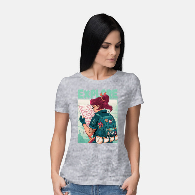 Explore-Womens-Basic-Tee-Bruno Mota