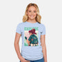Explore-Womens-Fitted-Tee-Bruno Mota