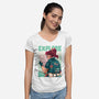 Explore-Womens-V-Neck-Tee-Bruno Mota