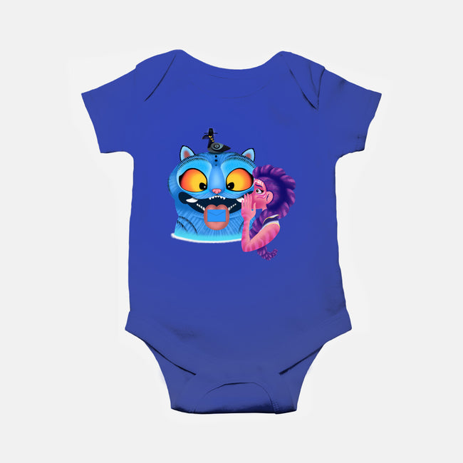 Are You A Good Demon Hunter-Baby-Basic-Onesie-DrawnByBryan