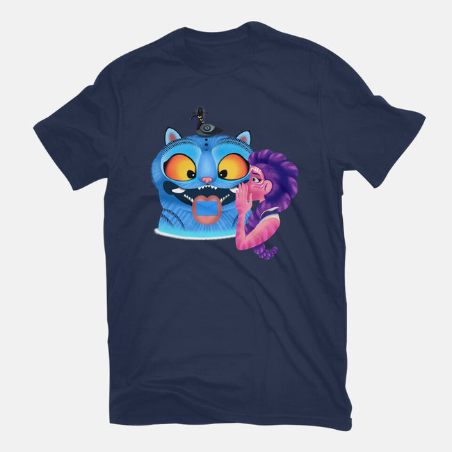 Are You A Good Demon Hunter-Womens-Fitted-Tee-DrawnByBryan