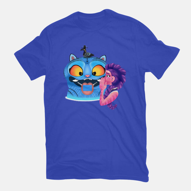 Are You A Good Demon Hunter-Womens-Fitted-Tee-DrawnByBryan