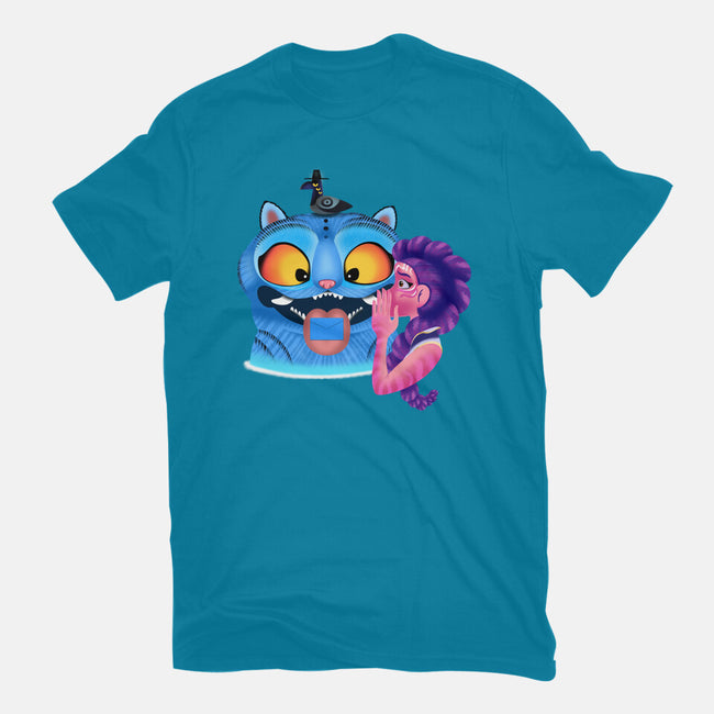 Are You A Good Demon Hunter-Womens-Fitted-Tee-DrawnByBryan