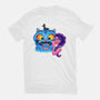 Are You A Good Demon Hunter-Womens-Fitted-Tee-DrawnByBryan