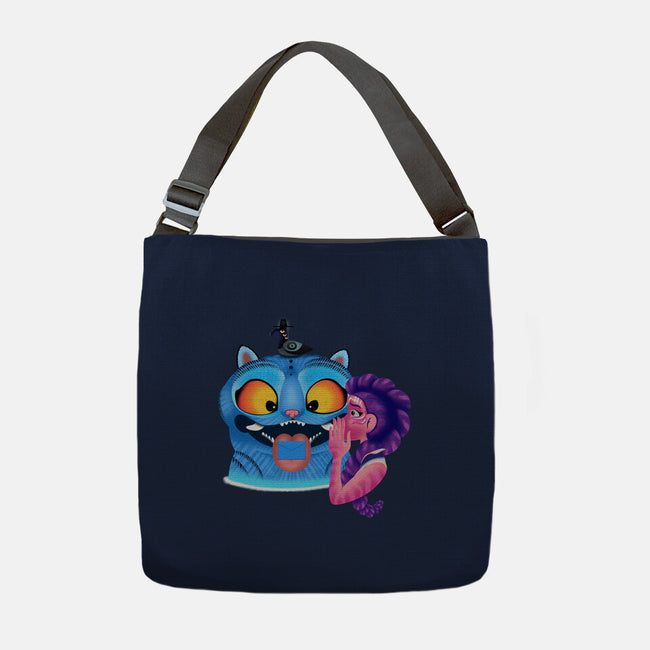 Are You A Good Demon Hunter-None-Adjustable Tote-Bag-DrawnByBryan