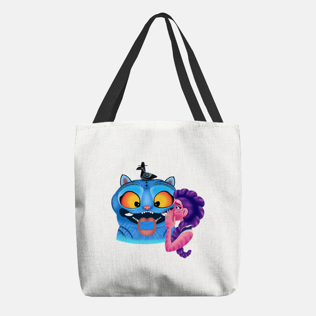 Are You A Good Demon Hunter-None-Basic Tote-Bag-DrawnByBryan
