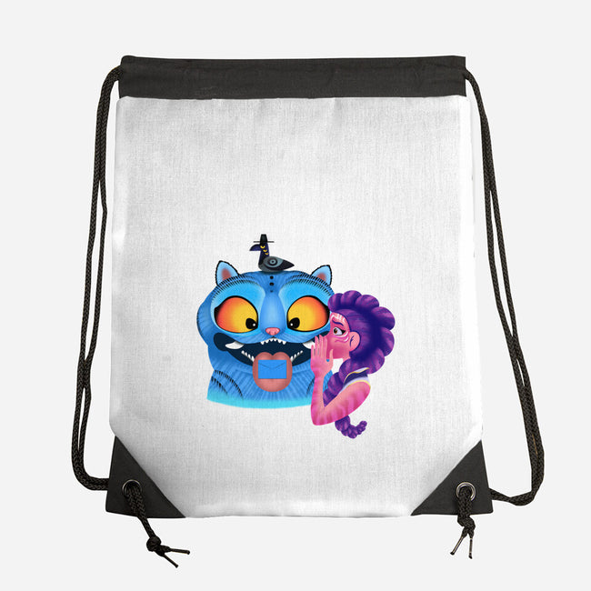Are You A Good Demon Hunter-None-Drawstring-Bag-DrawnByBryan
