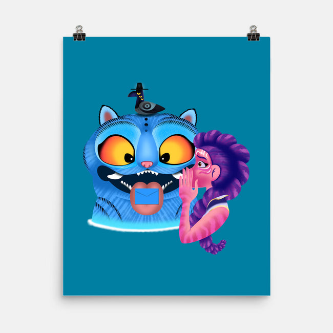 Are You A Good Demon Hunter-None-Matte-Poster-DrawnByBryan