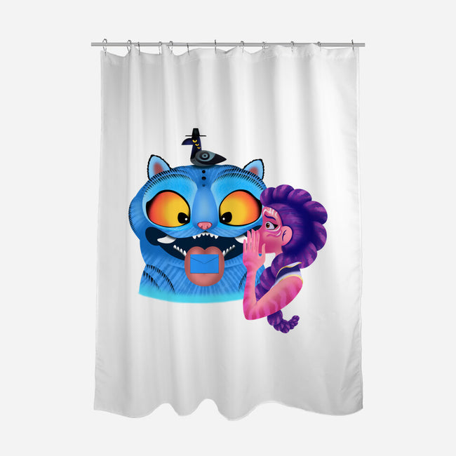 Are You A Good Demon Hunter-None-Polyester-Shower Curtain-DrawnByBryan