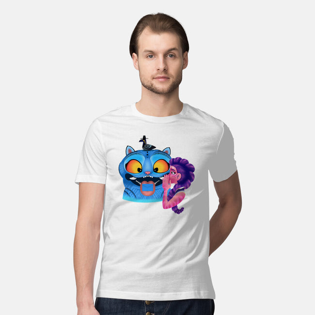 Are You A Good Demon Hunter-Mens-Premium-Tee-DrawnByBryan