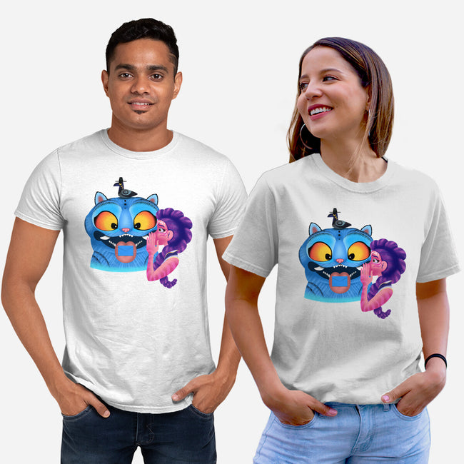 Are You A Good Demon Hunter-Unisex-Basic-Tee-DrawnByBryan