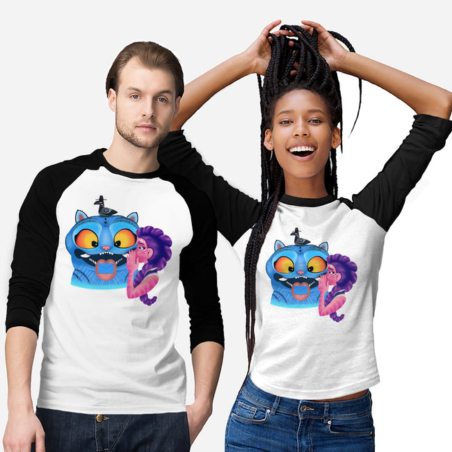 Are You A Good Demon Hunter-Unisex-Baseball-Tee-DrawnByBryan