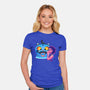 Are You A Good Demon Hunter-Womens-Fitted-Tee-DrawnByBryan