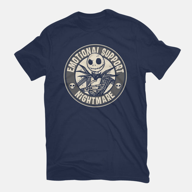 Emotional Support Nightmare-Womens-Fitted-Tee-turborat14
