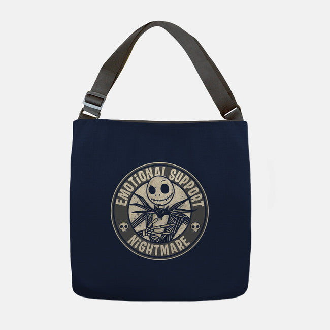 Emotional Support Nightmare-None-Adjustable Tote-Bag-turborat14