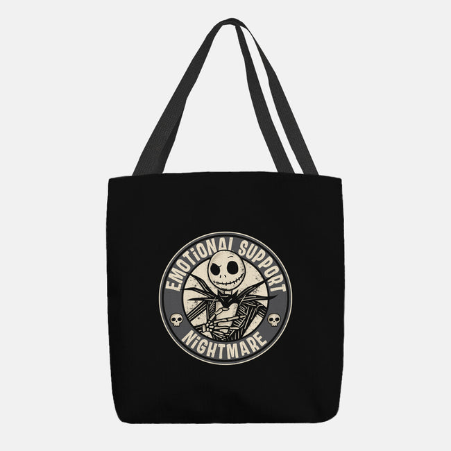 Emotional Support Nightmare-None-Basic Tote-Bag-turborat14