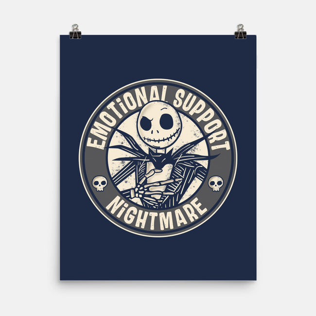 Emotional Support Nightmare-None-Matte-Poster-turborat14