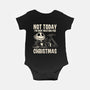 Busy Waiting For Christmas-Baby-Basic-Onesie-turborat14