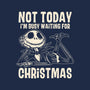 Busy Waiting For Christmas-Unisex-Crew Neck-Sweatshirt-turborat14