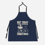 Busy Waiting For Christmas-Unisex-Kitchen-Apron-turborat14
