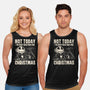 Busy Waiting For Christmas-Unisex-Basic-Tank-turborat14