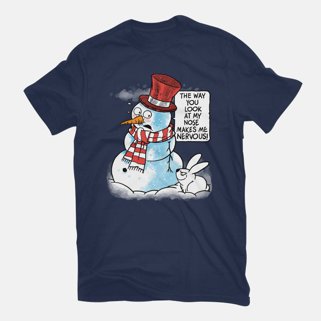 Snow Feeling-Womens-Fitted-Tee-imisko