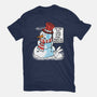 Snow Feeling-Womens-Fitted-Tee-imisko