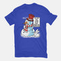 Snow Feeling-Womens-Fitted-Tee-imisko