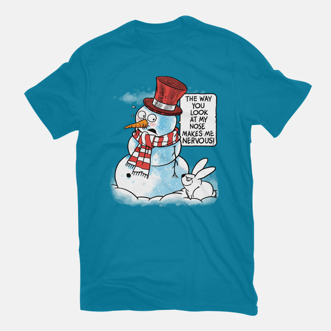 Snow Feeling-Womens-Fitted-Tee-imisko
